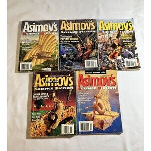Lot Of Isaac Asimov’s Science Fiction Magazine - 1995/1996
